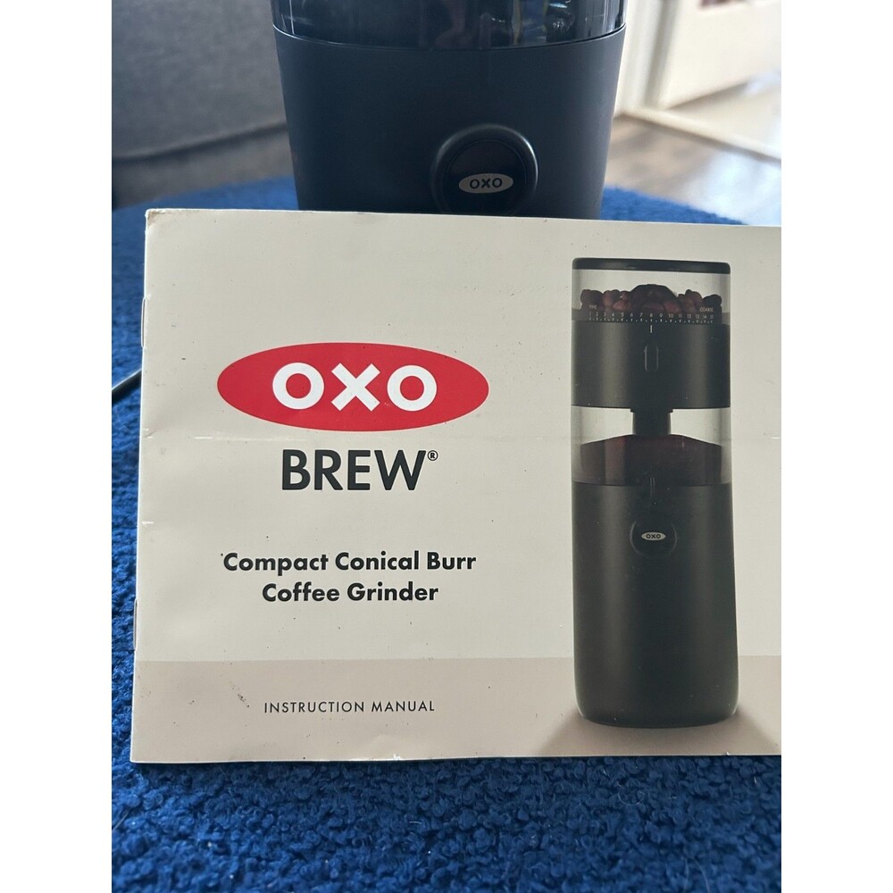 OXO Brew Compact Conical Burr Grinder, Stainless Steel Burrs, Normally $79